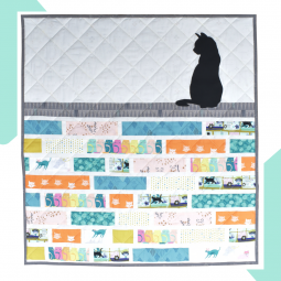 Tuto de patchwork - Le chat