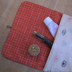 Tuto de couture - Pochette de maquillage
