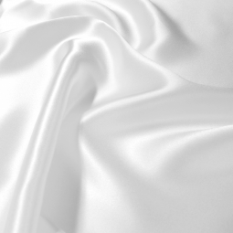 Tissu Soie - Satin blanc