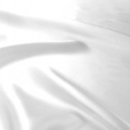 Tissu Soie - Satin blanc