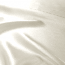 Tissu Soie - Satin écru