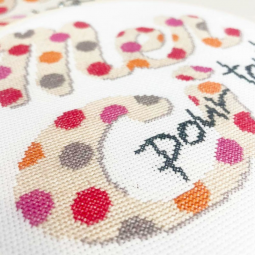 Fiche de broderie Lilipoints - Merci pour tout