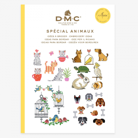 Livre DMC Point de croix - Spécial Animaux