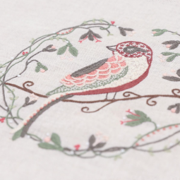 Kit de broderie - L'oiseau des beaux jours