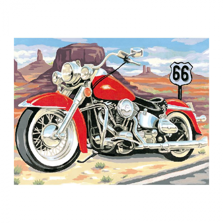 Canevas Margot de Paris - Route 66