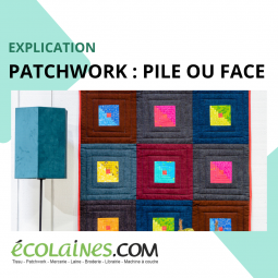 Tuto de patchwork - Pile ou face