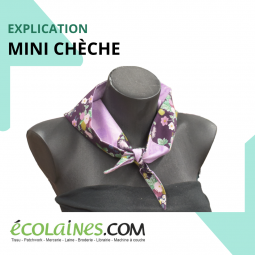 Tuto de couture - Mini chèche