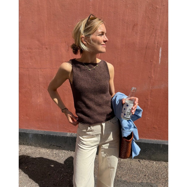 Explications de tricot - Bea Top par PetiteKnit