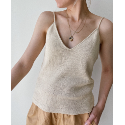 Kit de tricot - Cumulus top par PetiteKnit - Cashmere premium