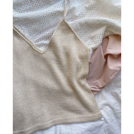 Kit de tricot - Cumulus top par PetiteKnit - Extrafine 365