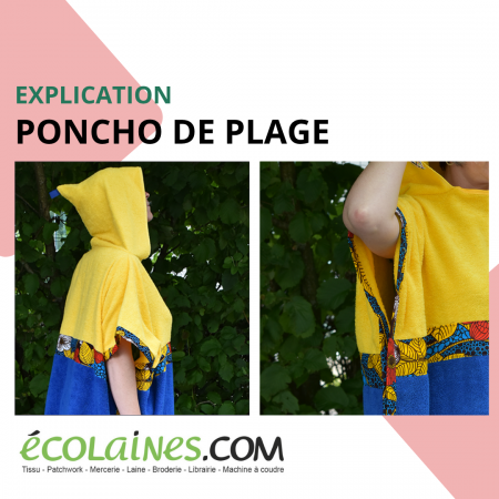 Tuto de couture - Poncho de plage