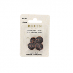 Boutons jeans à visser 17 mm