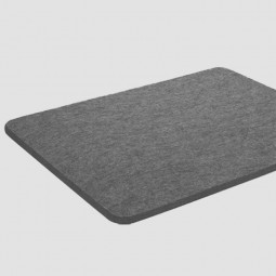 Tapis de repassage rectangle en feutre de laine