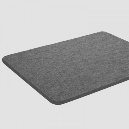 Tapis de repassage rectangle en feutre de laine