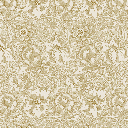 Tissu Morris & co. - Lodden - Pearwood