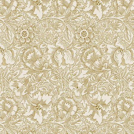 Tissu Morris & co. - Lodden - Pearwood