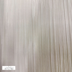 Tissu polyester Plissé - Ecru