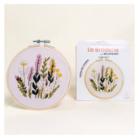 Kit de broderie - Poésie des champs