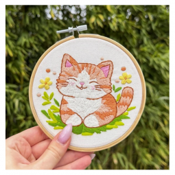 Kit de broderie - Kitty mimi