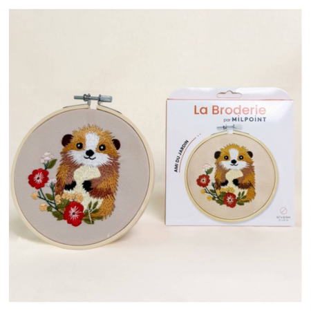 Kit de broderie - Ami du jardin