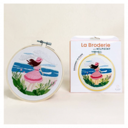 Kit de broderie - Souvenir de plage
