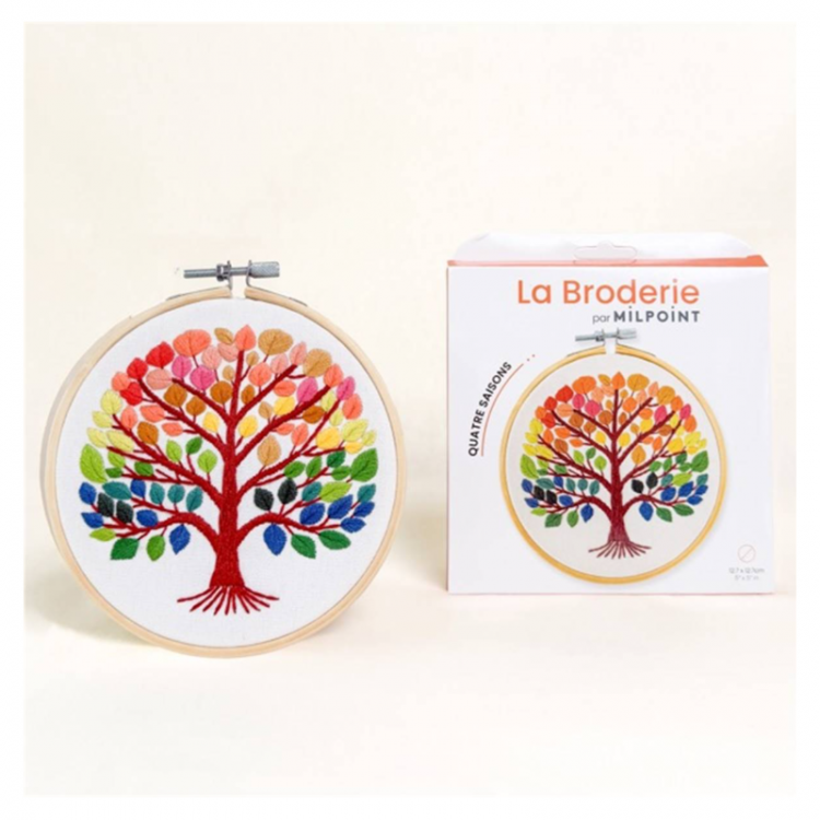 Kit de broderie - Quatre  saisons