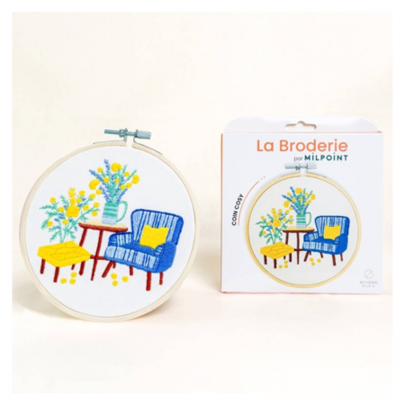 Kit de broderie - Coin cosy