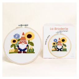 Kit de broderie - Gnome de jardin