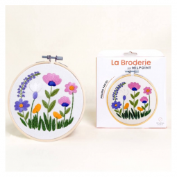 Kit de broderie - Prairie pastel