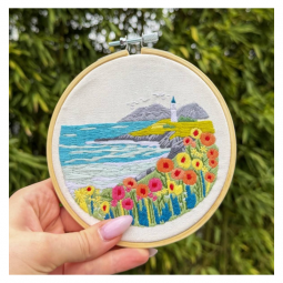 Kit de broderie - Côte sauvage