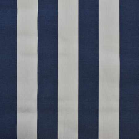 Toile extérieure - Rayure ecru et bleu marine