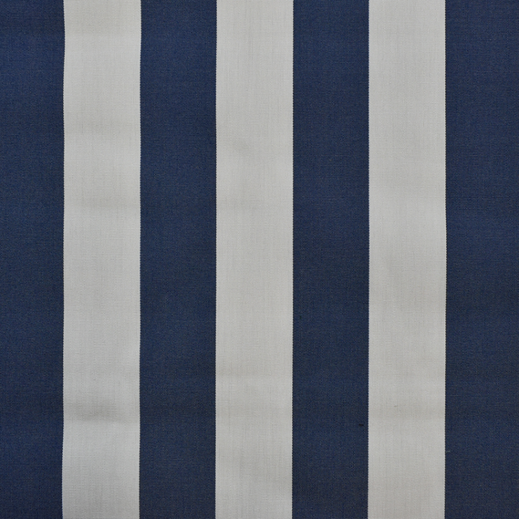 Toile extérieure - Rayure ecru et bleu marine