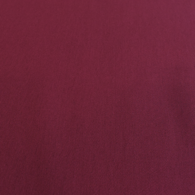 Tissu gabardine fine - Bordeaux