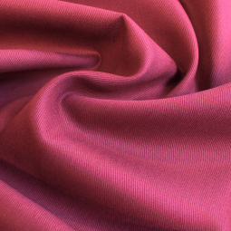 Tissu gabardine fine - Bordeaux