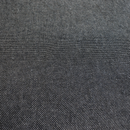 Tissu Panama - chiné noir