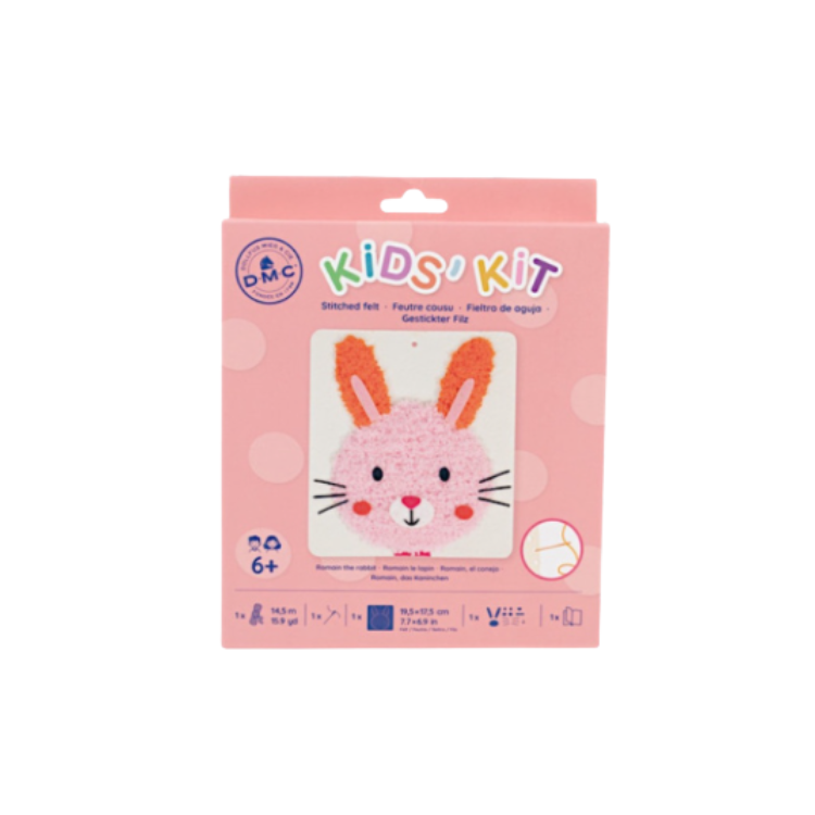 Kit de broderie - Romain le lapin