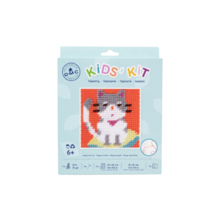 Kit de canevas enfant - Maya le chat