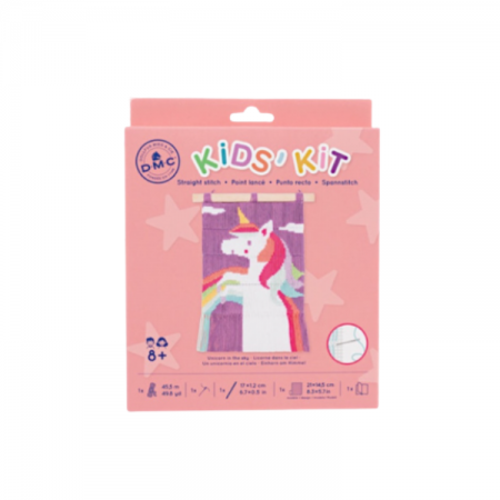 Kit Point lancé enfant - Licorne dans le ciel