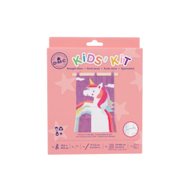 Kit Point lancé enfant - Licorne dans le ciel