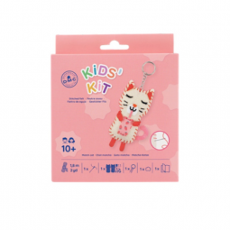 Kit couture feutrine enfant - Chat matcha
