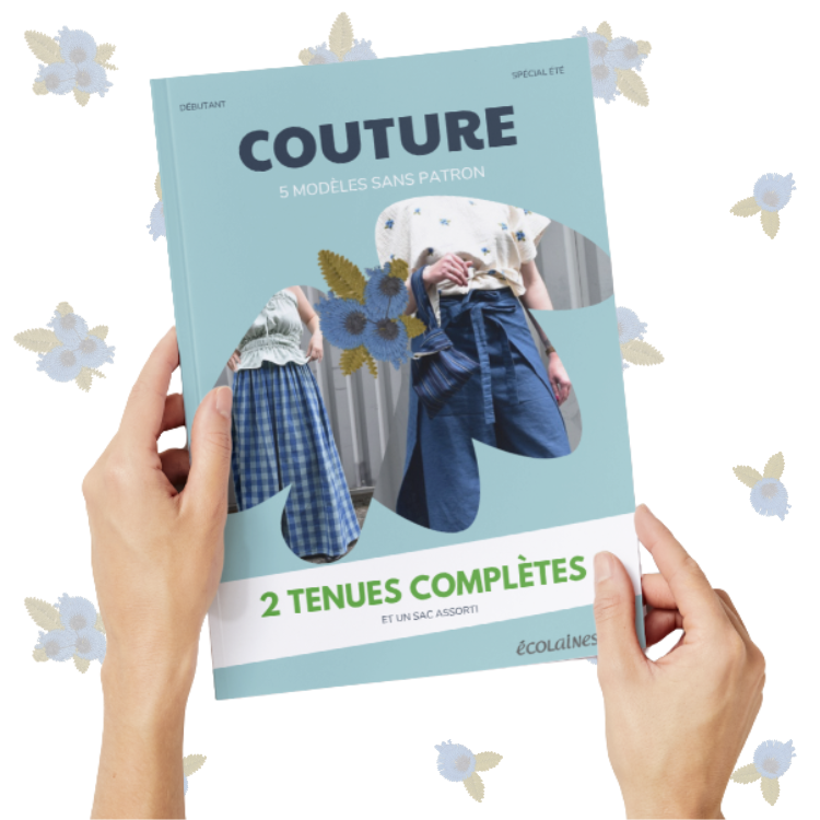 Ebook couture été sans patron - 5 modèles, 2 tenues complètes