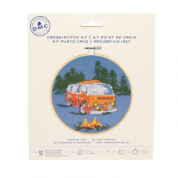 Kit de broderie - Le van orange