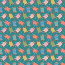 Tissu Thread and Ink - Country sewing club - Bobines