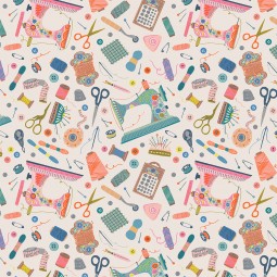 Tissu Thread and Ink - Country sewing club - Bazar de couture