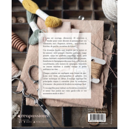 Livre - Écussons à broder les yeux en amande