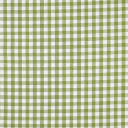 Tissu coton vichy - Citron vert