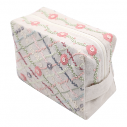 Kit de broderie - Grande trousse fleurie