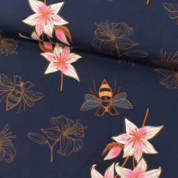 Tissu jersey Bio - ALB Stoffe - Glow lily