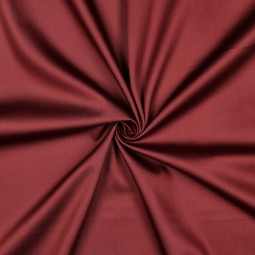 Tissu coton uni satiné - Dark blush