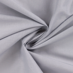 Tissu voile de coton uni - Silver